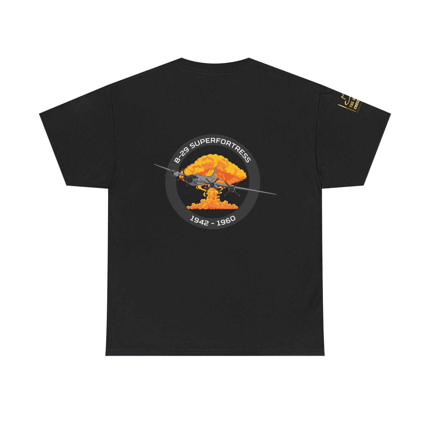 Soar Through History – B-29 Superfortress Unisex Heavy Cotton Tee