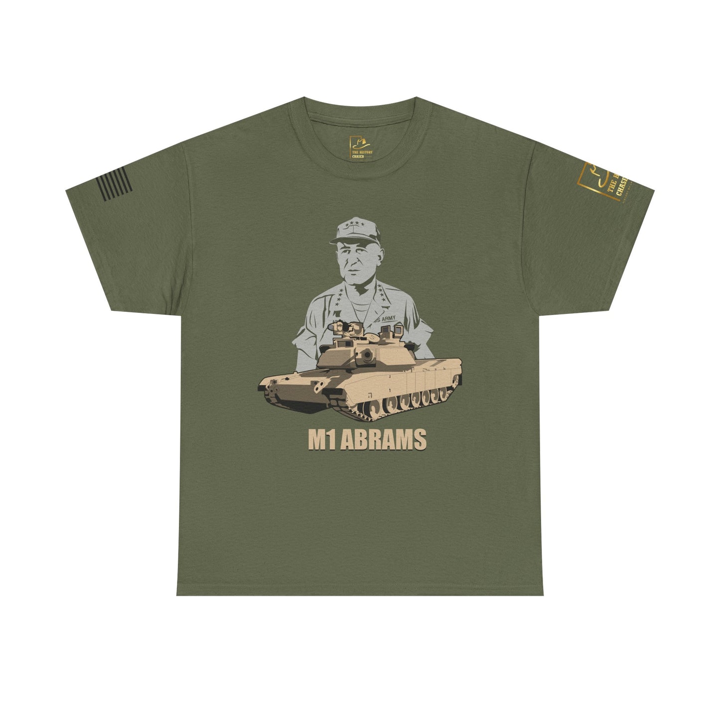 M1 Abrams Military T-Shirt for Veterans and Military Enthusiasts
