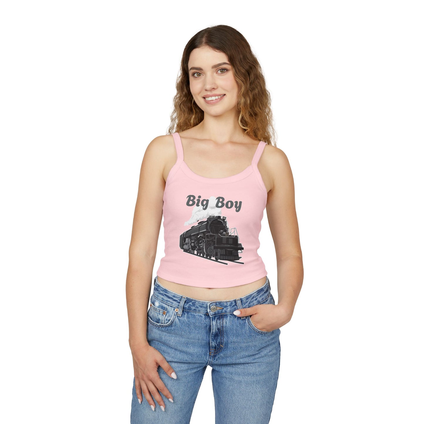 Big Boy Locomotive Women’s Tank Top – Rail-Inspired Style for Summer Comfort