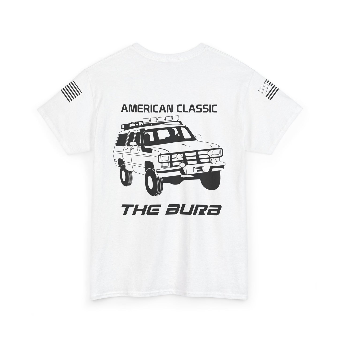 American Classic -The Burb Square Body Suburban tribute shirt.