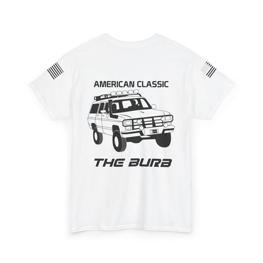 American Classic -The Burb Square Body Suburban tribute shirt.
