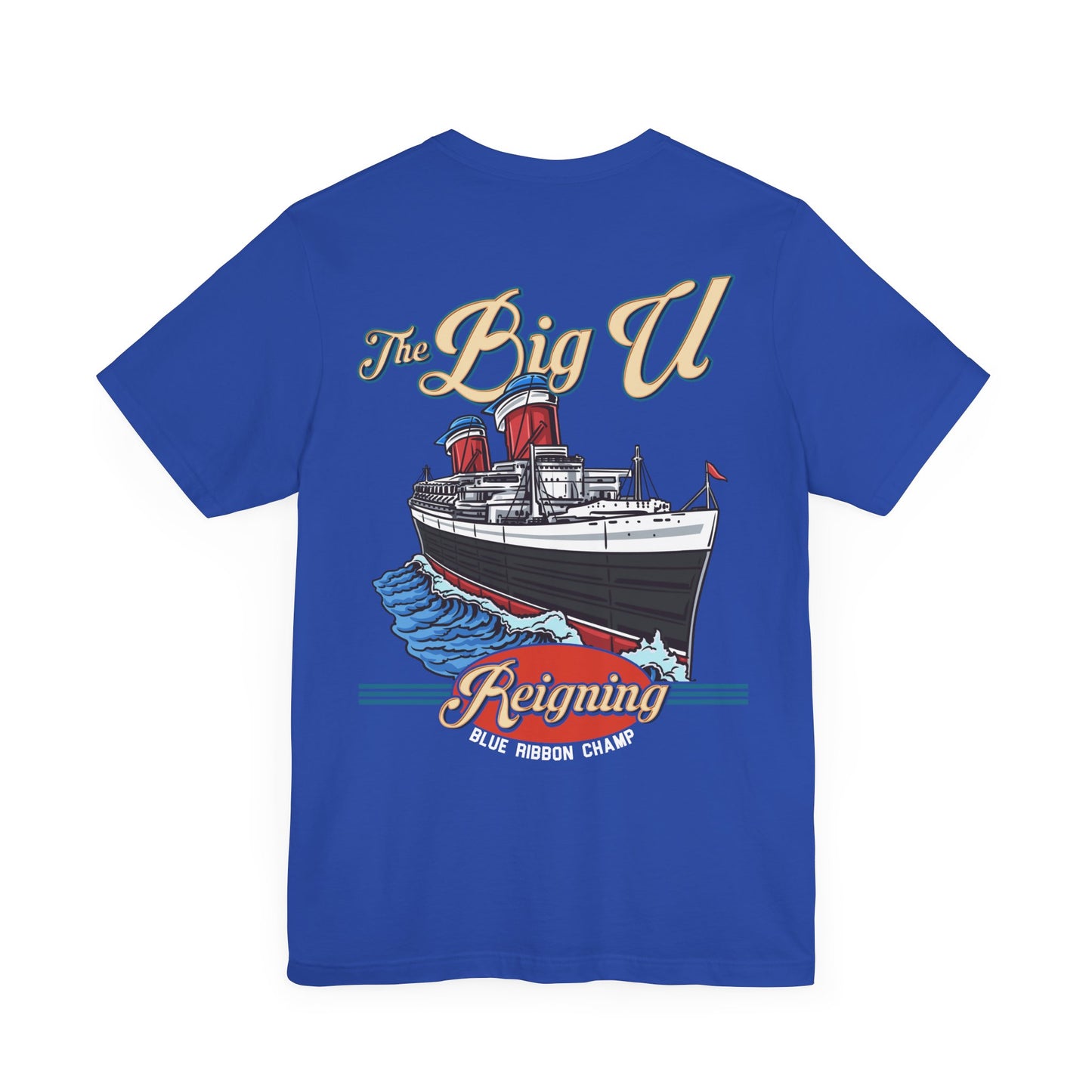 SS United States The Big U America's Flagship Tribute tee