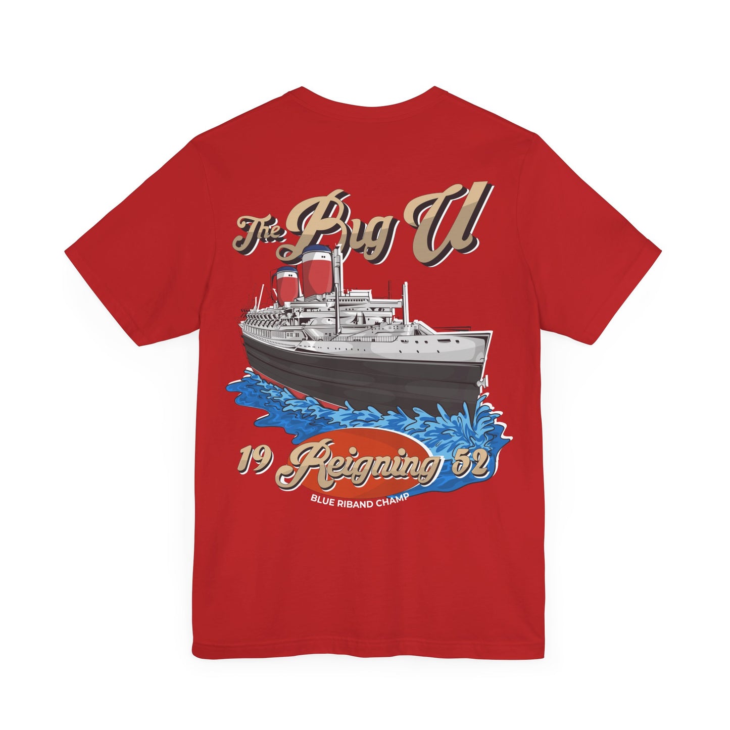 The Big U America's Flagship Tribute tee (Back)