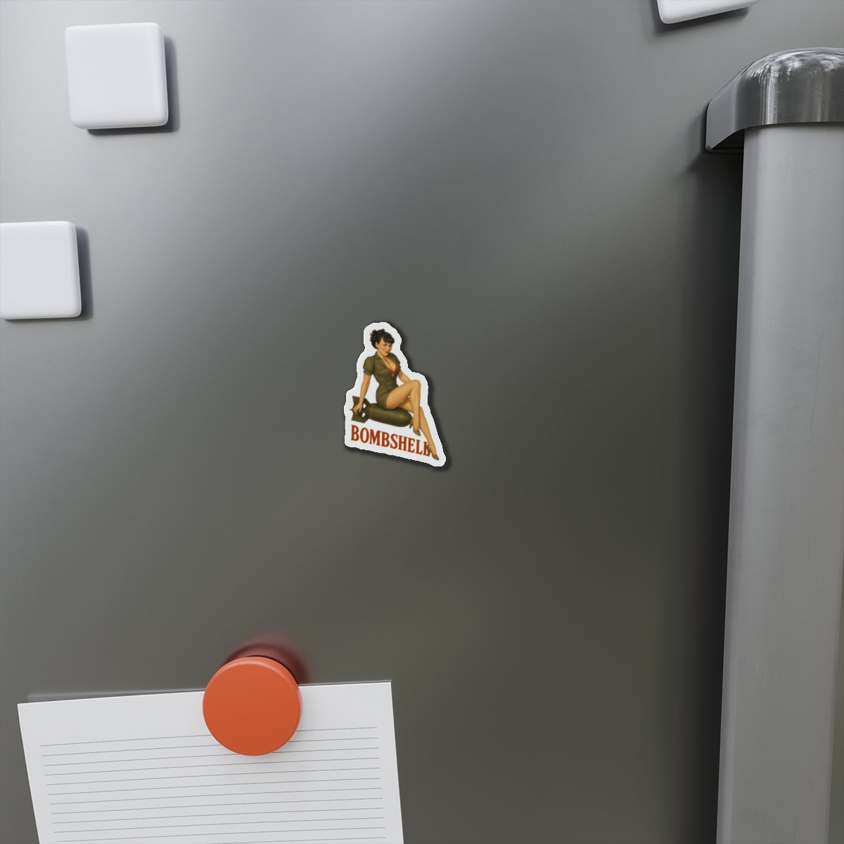 Bombshell Varga Style Nose Art  Magnet