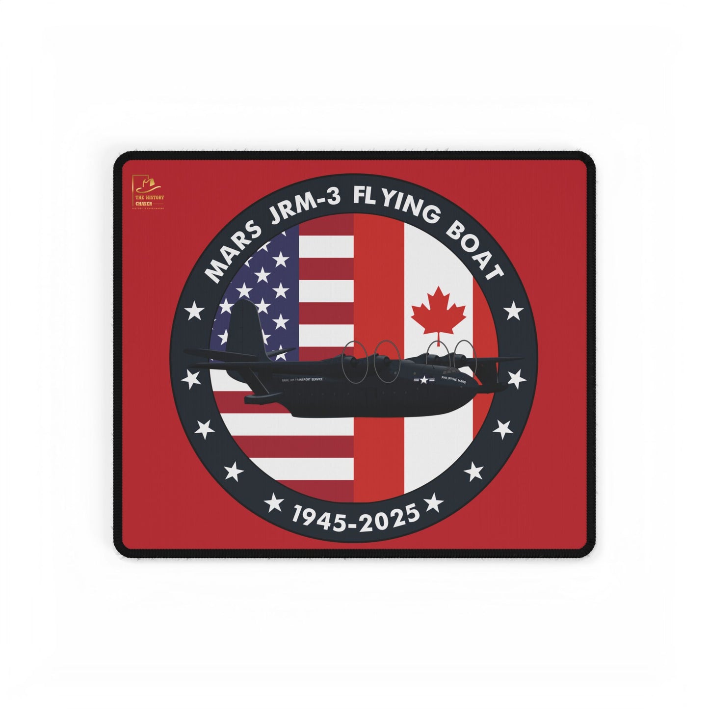 Mars Flying Boat Desk Mat (Red)