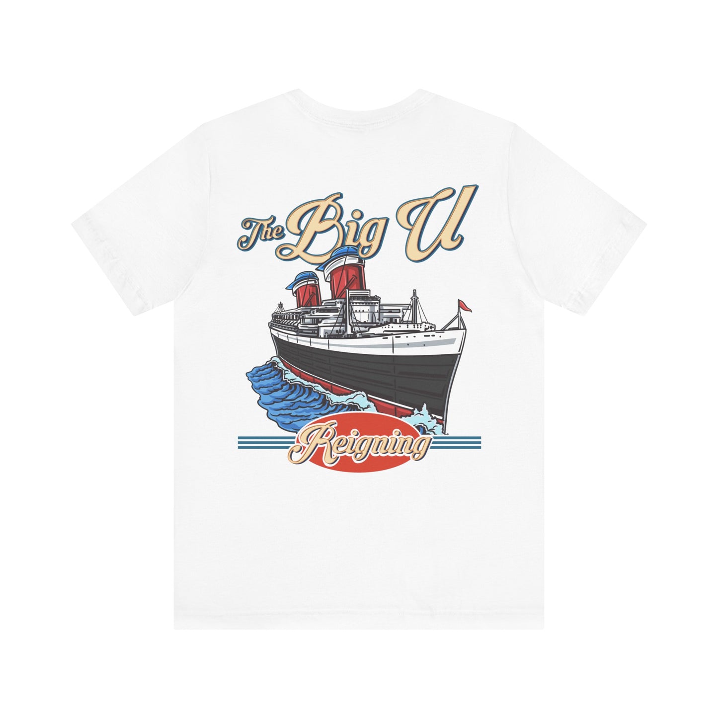 SS United States The Big U America's Flagship Tribute tee