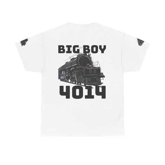Big Boy 4014 Train Graphic Unisex Heavy Cotton Tee