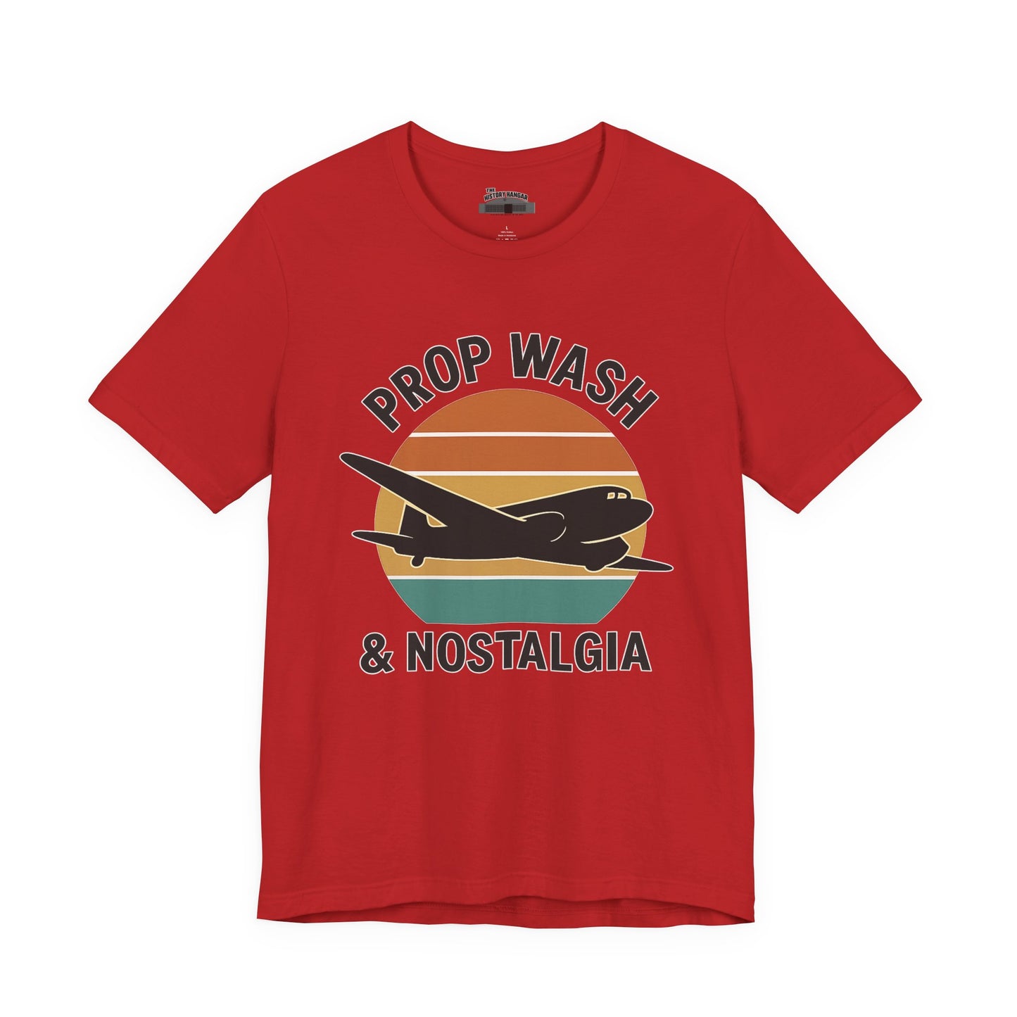 Prop Wash and Nostalgia  Airplane T-Shirt