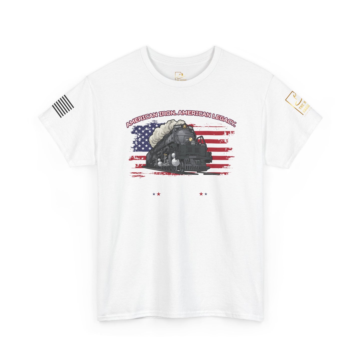 Big Boy 4014 Train Graphic Unisex Heavy Cotton Tee