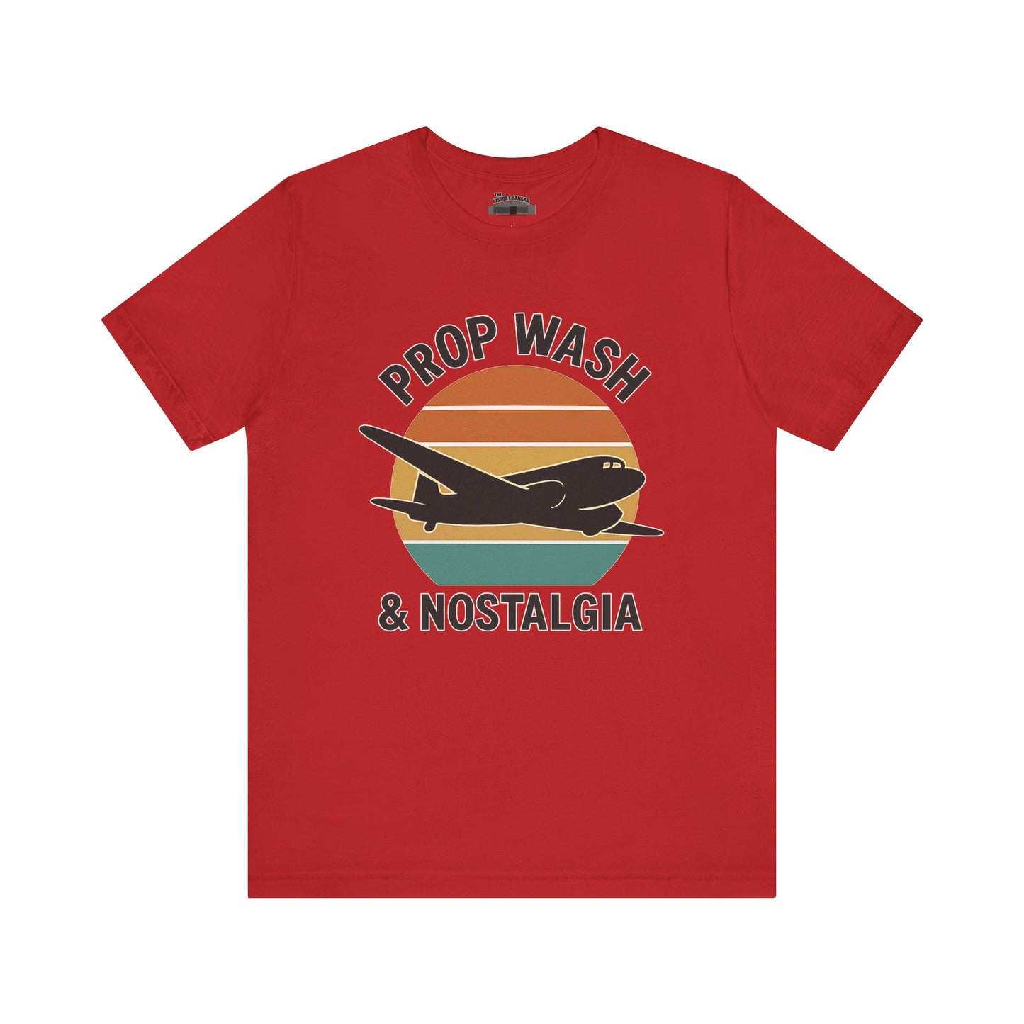 Prop Wash and Nostalgia  Airplane T-Shirt