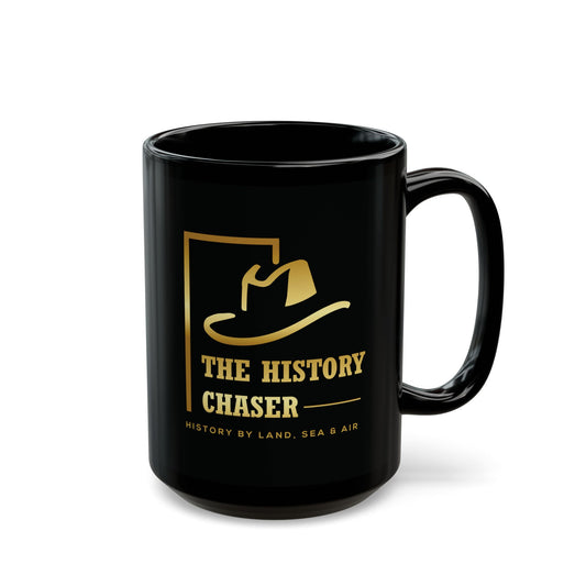 The History Chaser Black Mug (15oz)