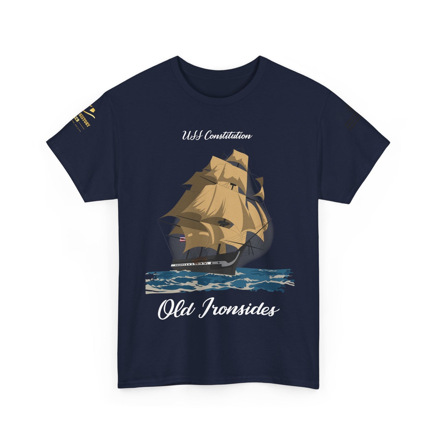 Old Ironsides USS Constitution Front Tee