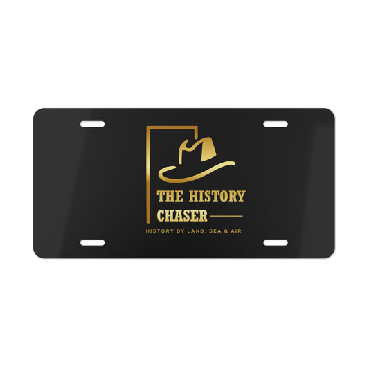 History Chaser License Plate