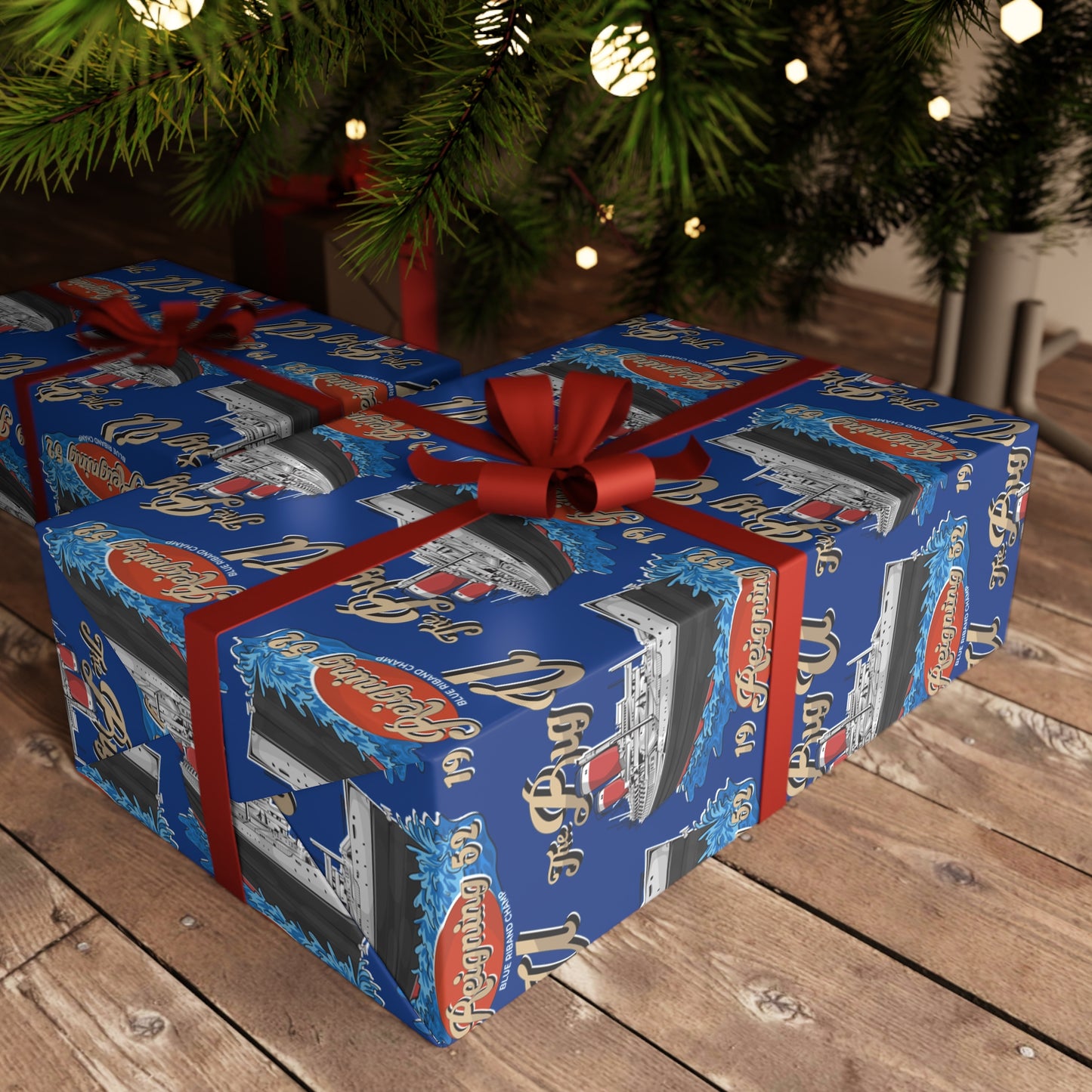 Big U  Gift Wrapping Paper Sheets, 1pc