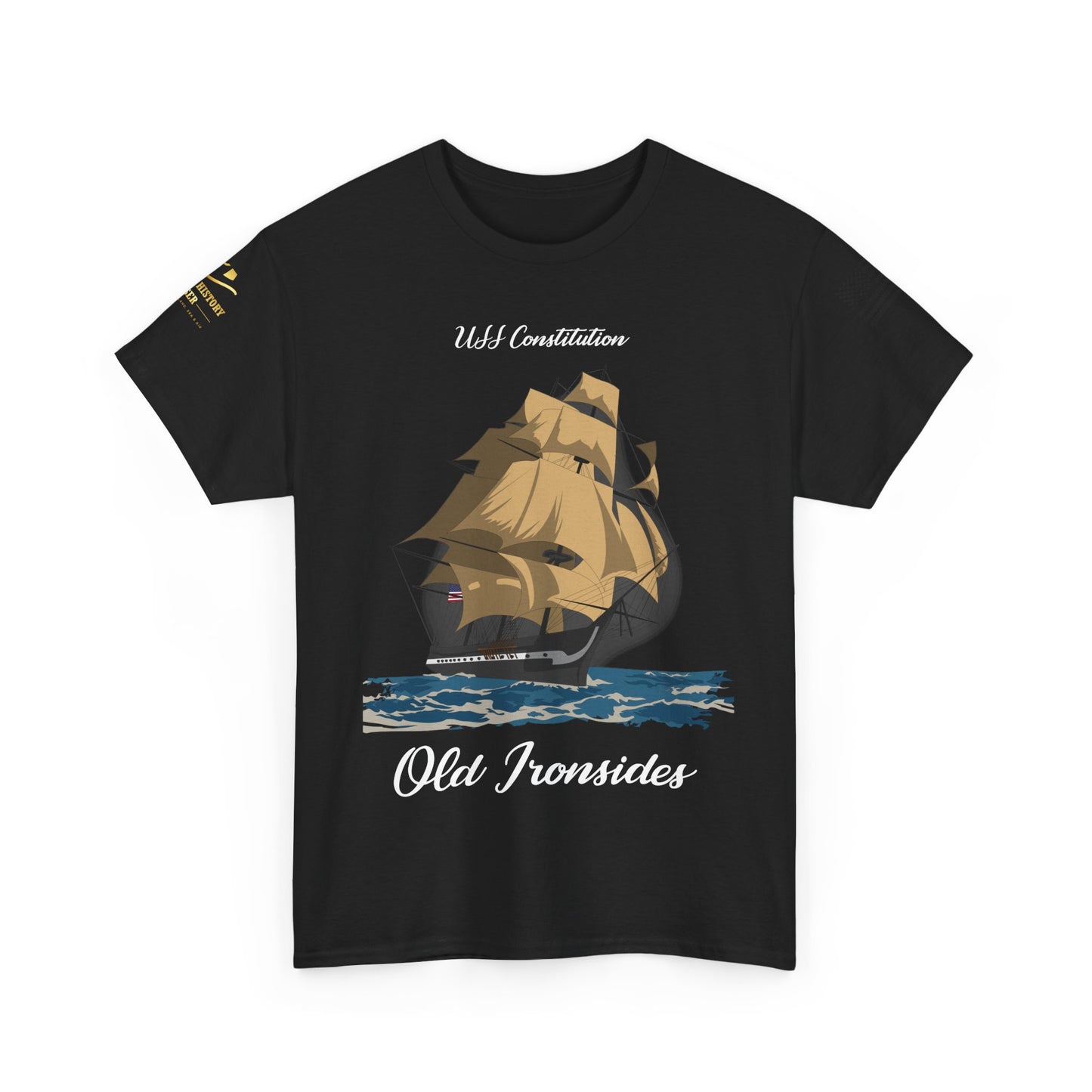 Old Ironsides USS Constitution Front Tee