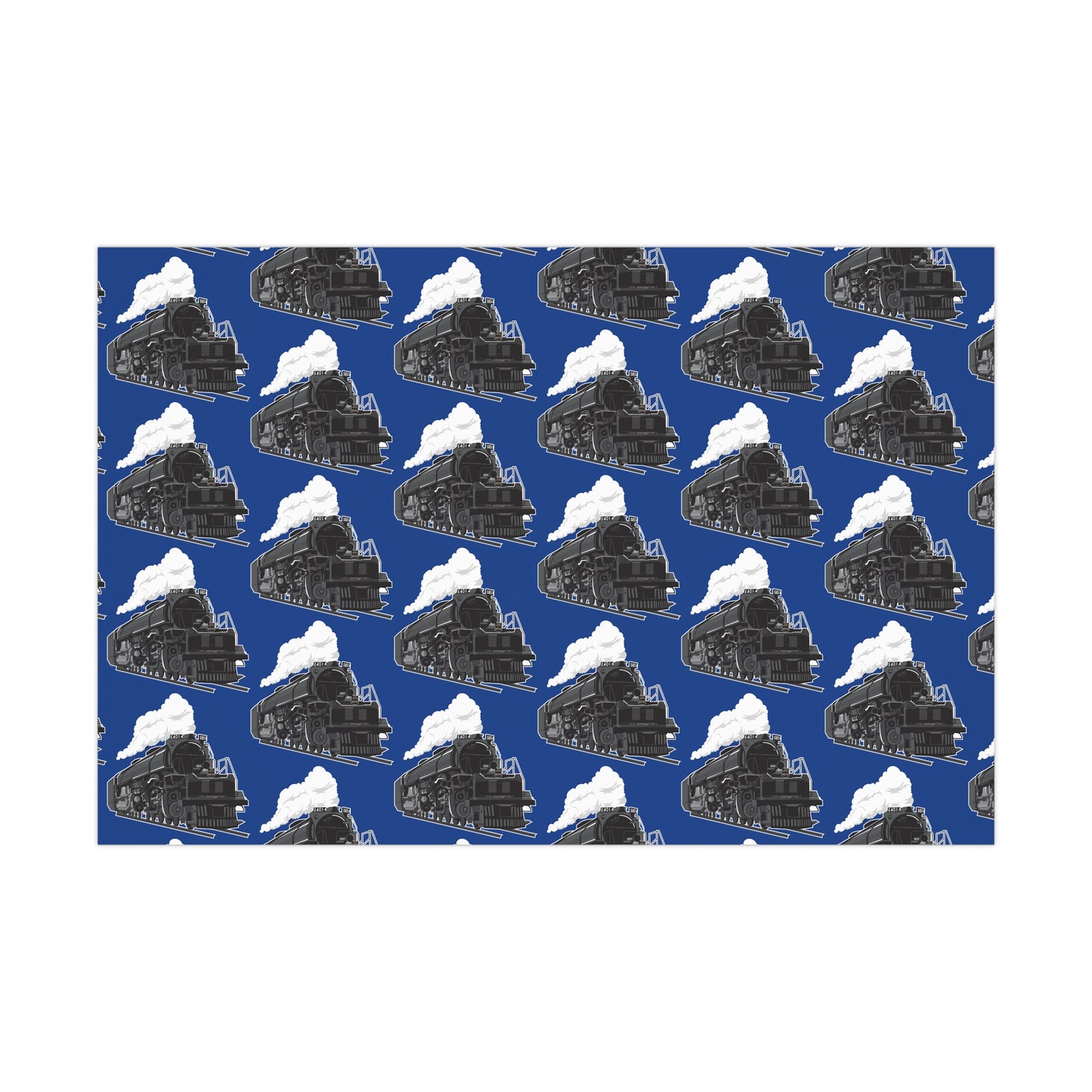 Vintage Train Big Boy Gift Wrap Paper - Perfect for Holidays & Celebrations