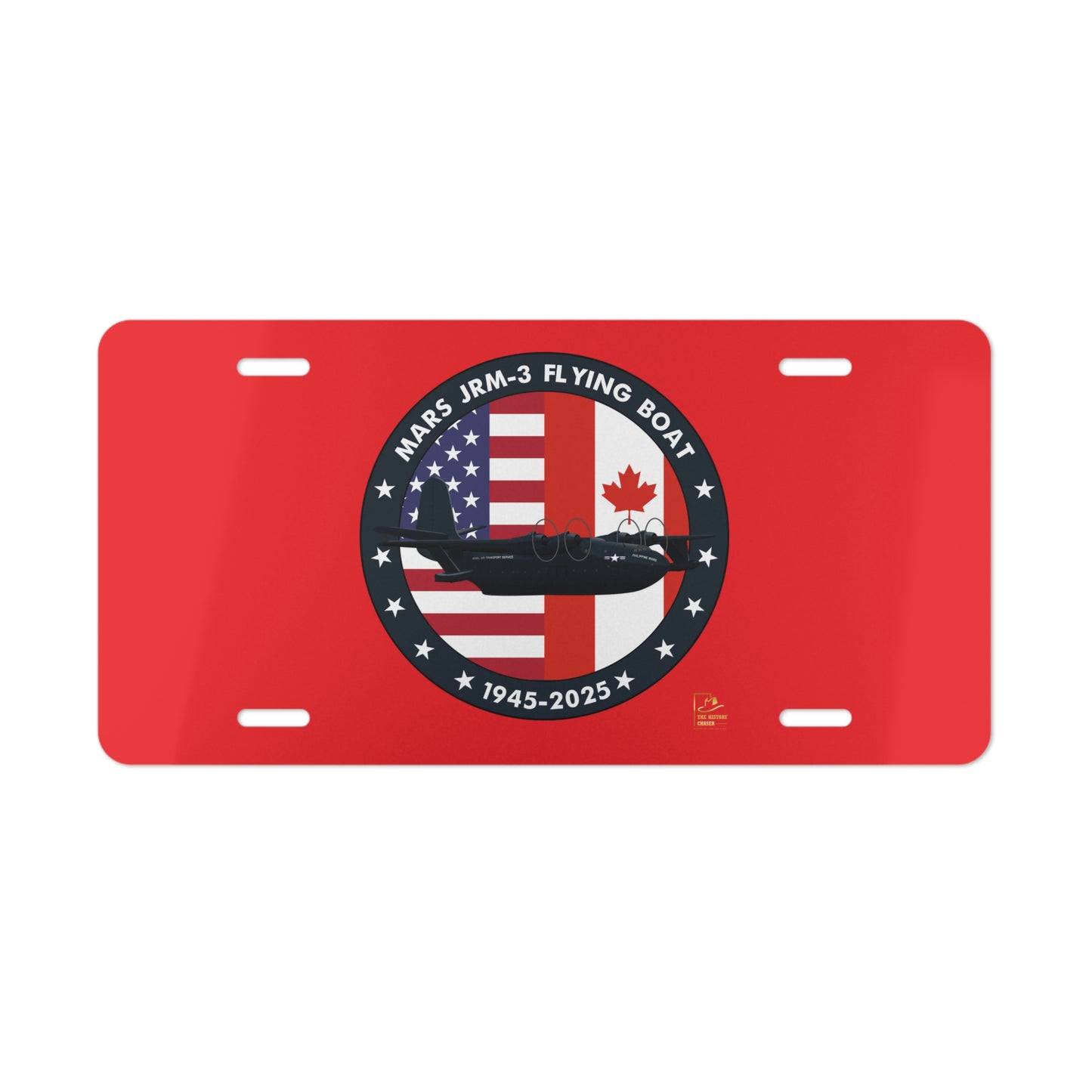 Mighty Mars Red Plate