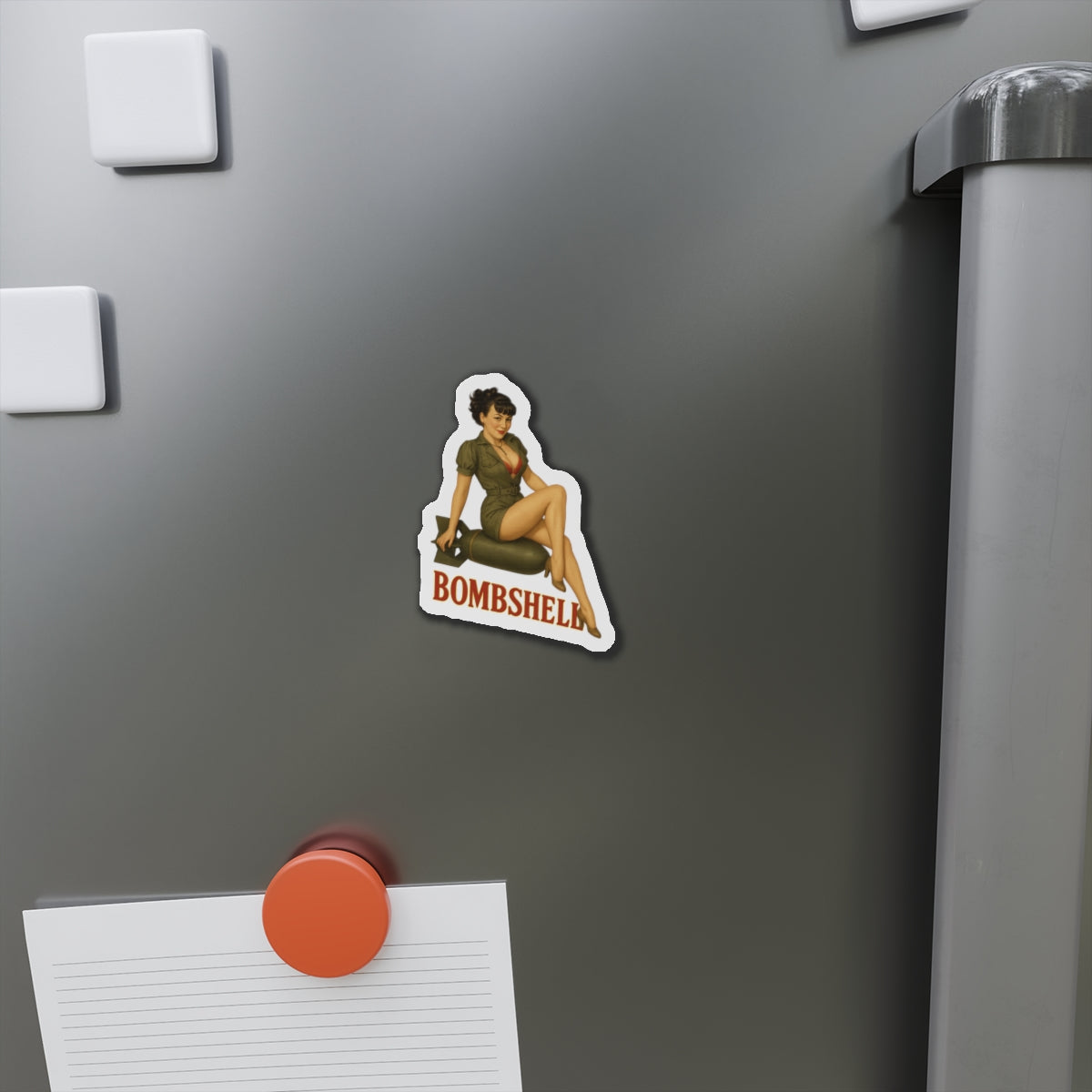 Bombshell Varga Style Nose Art  Magnet
