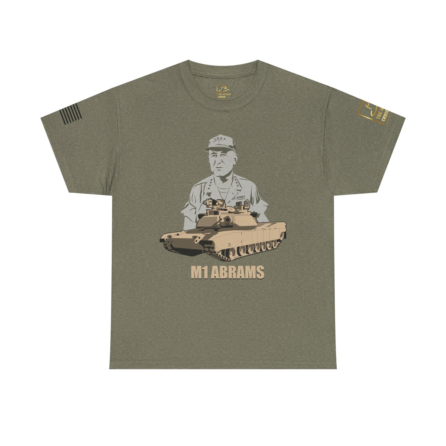 M1 Abrams Military T-Shirt for Veterans and Military Enthusiasts