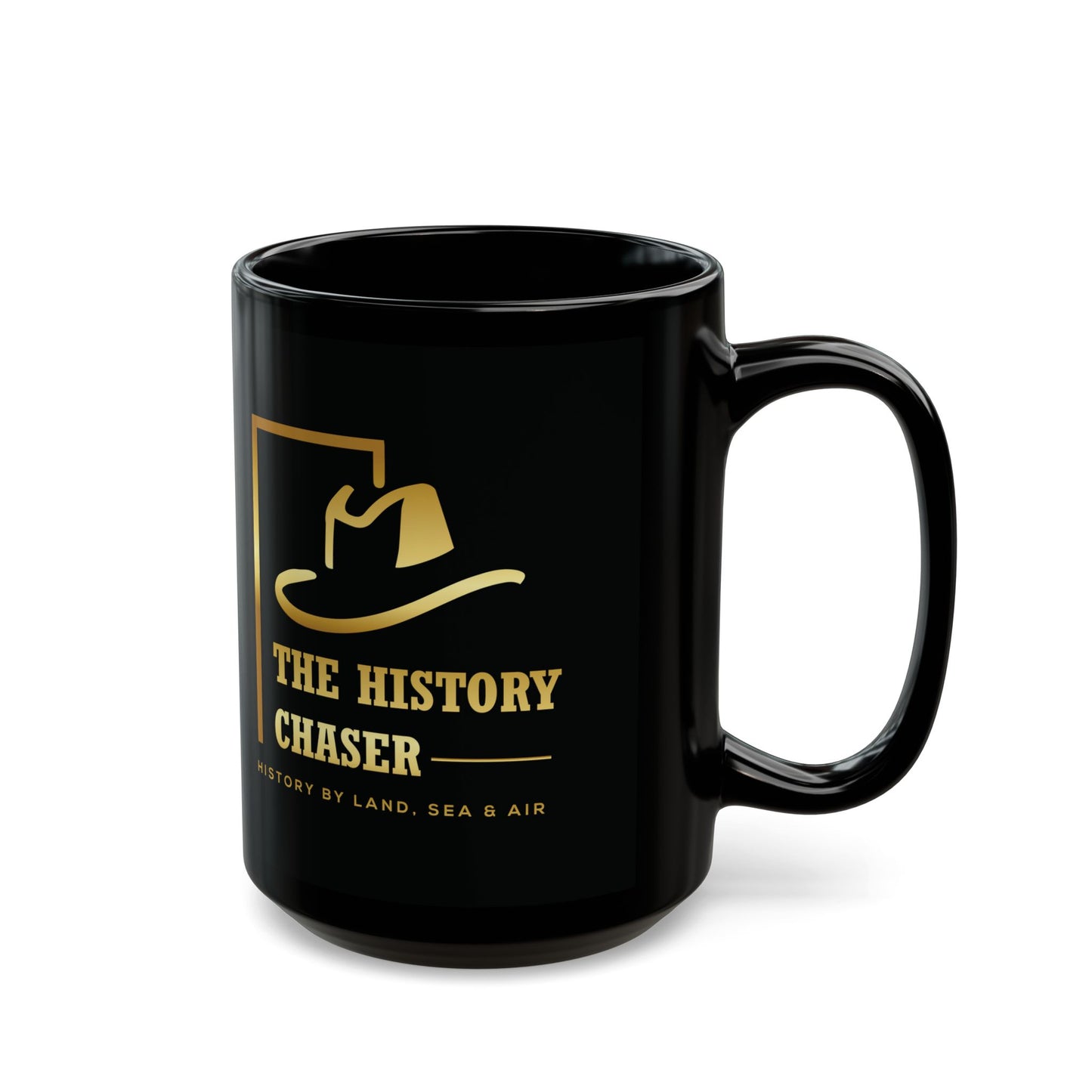 The History Chaser Black Mug (15oz)